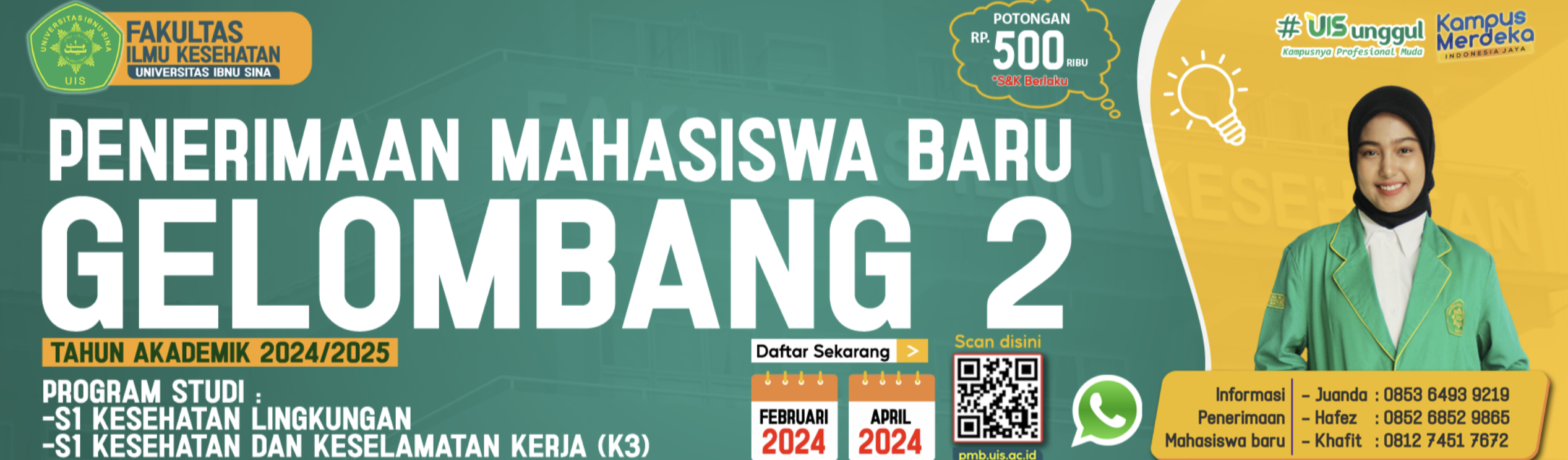 Fasilitas Laboratorium Modern & Kerjasama Rumah Sakit Terpadu